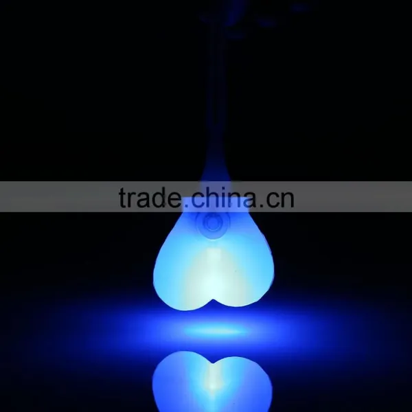 MTB Bike Warning Water Resistant 3 Modes Heart Shape Rear Tail Bicycle Egg Light 4 Colors photo-4