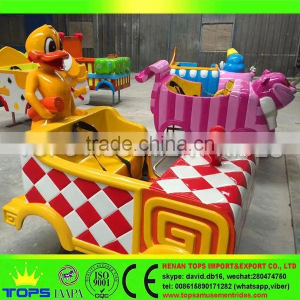 10 Car Roller Coaster High Quality New Electric Mini Shuttle photo-3