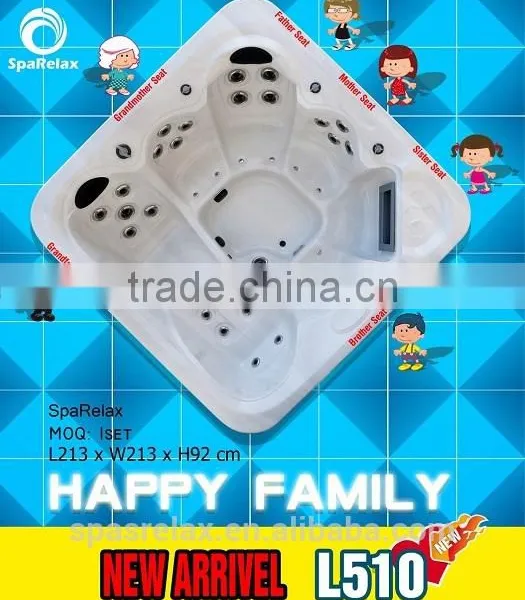 Happy Family Massage Hot Tub for 1~6 Perosn China SPA Manufacturer photo-3
