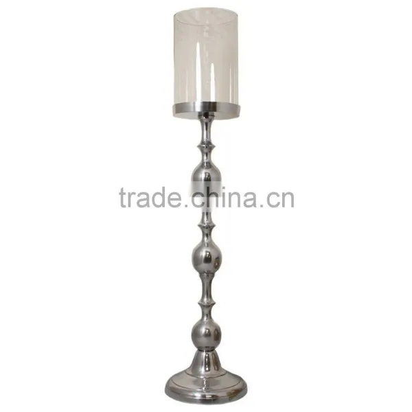 Glass Hurrican Centerpiece/ Wedding Centerpiece/ Table Centerpiece photo-2
