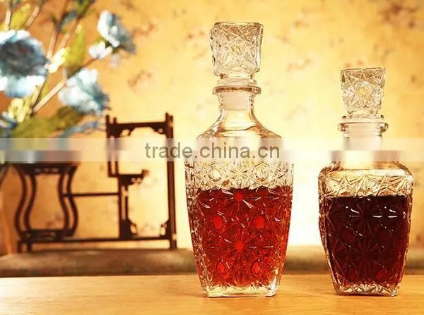 Big White Wine Glass Bottle Grape Wine Glass Bottle With Lid Cheap Glass Bottle photo-3