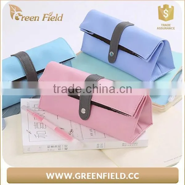 Direct Factory Price Pu Leather School Pencil Case For Adults Wholesale photo-3