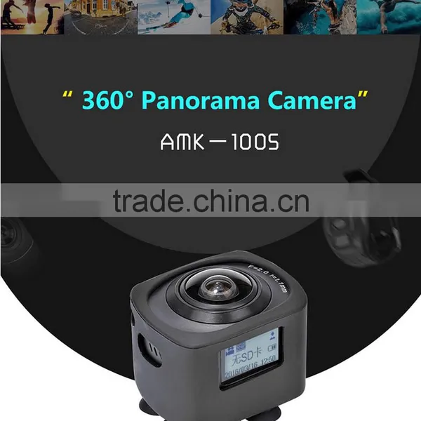 Multifunctional Full HD 360 Degree VR Sports Video Camera Wifi Waterproof Mini Outdoor Portable Vitual Reality Sports Camera photo-2