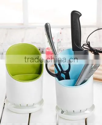 Wholesale Stock Small Order Plastic Capable of Draining Kitchen Tableware Storage Holder photo-2
