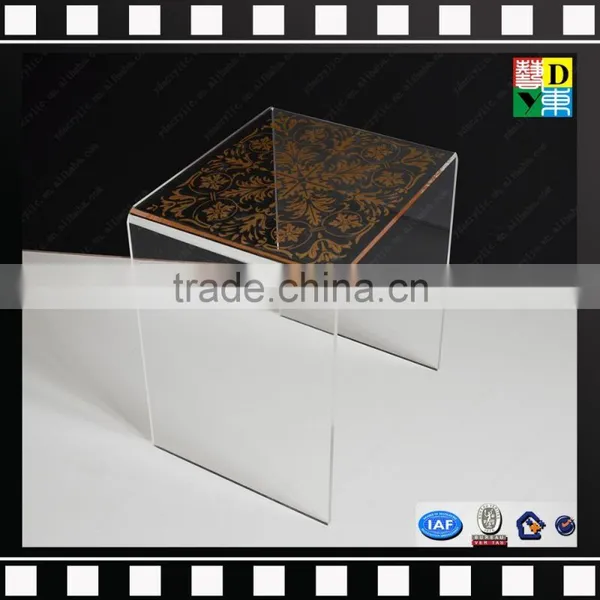 Cheap Clear Acrylic Nesting Table Retail Displays From Shenzhen Manufacturer photo-3