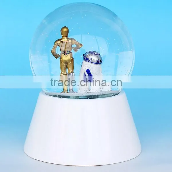 Custom Souvenir Robot Snow Globe photo-2