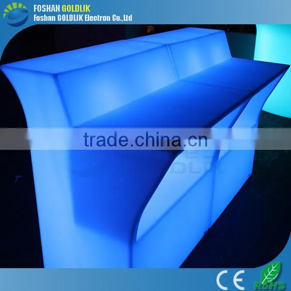 Best Sell Club /Outdoor /Event Modern Portable LED Corner Bar Counter photo-3