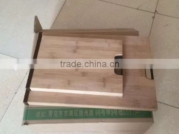 Good Quality Low Moq Bamboo Chopping Board With Handle photo-3