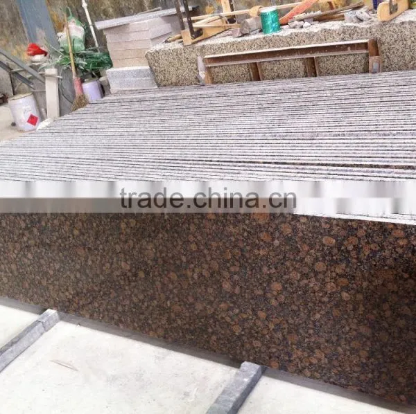 Beautiful Polished Baltic Brown Granite Kitchen Countertop photo-2