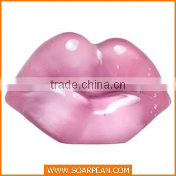 Shop Display Props Modern Fiberglass Sexy Lip Statue photo-2