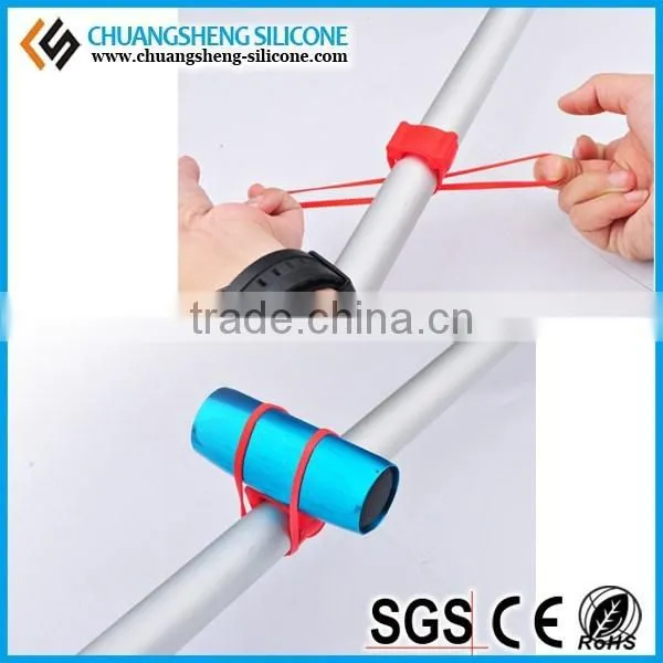Bicycle Tie Manufactory, Multifunction Silicone Bicycle Tie Strap, Bicycle Tie Band With High Quality photo-6