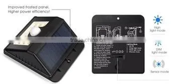 8 LED Outdoor Motion Waterproof Led Light Panel photo-2