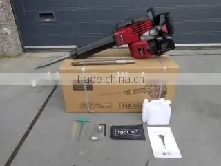 52cc 1700w 20-55J Handheld Concrete Rotary Breaker Hammer Drill Portable Petrol Driven Jack Hammer GW8192 photo-6