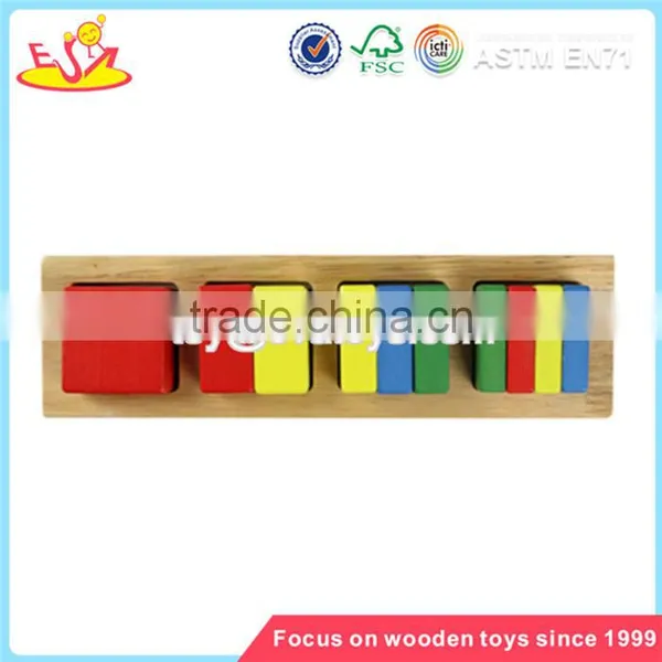Wholesale Fashion Wooden Magnetic Blocks Toy Superior Quality Wooden Baby Puzzle Block Toy W14A098 photo-4