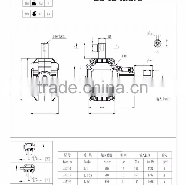 OEM ODM Fertilizer Spreader Gearbox photo-6