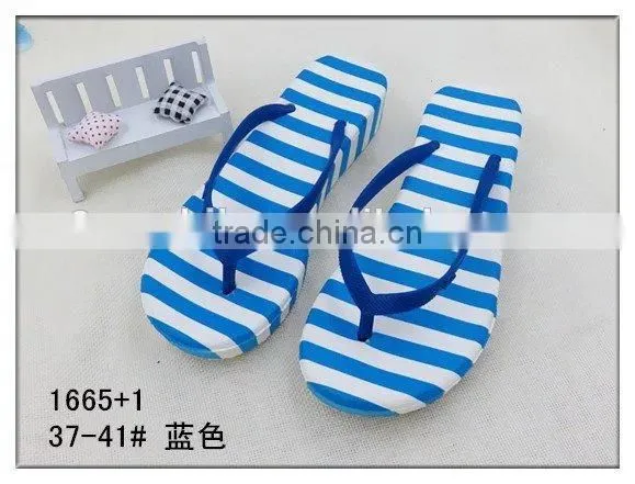 Stripe High Heel Slipper for Girls photo-4