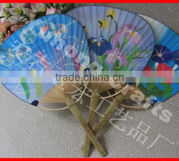 2014 Hot Custom Logo Promotion Branded Paper Fan photo-6