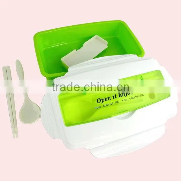 Food Grade Kids Plastic Bento Lunch Box With Lock photo-6