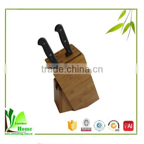 New Sesigned Bamboo Clear Bamboo Knife Block photo-6