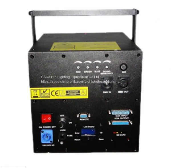 Full Color 8W/10W RGB Animation Laser Light With SD Card photo-3