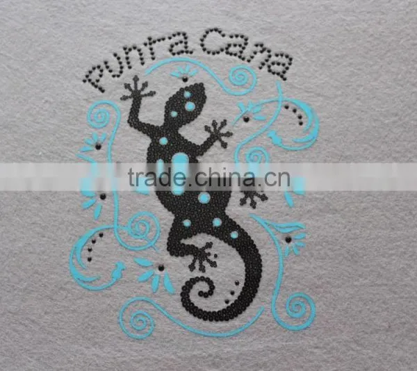 2017 Fashion Custom Design Souvenir City Name Heat Transfer