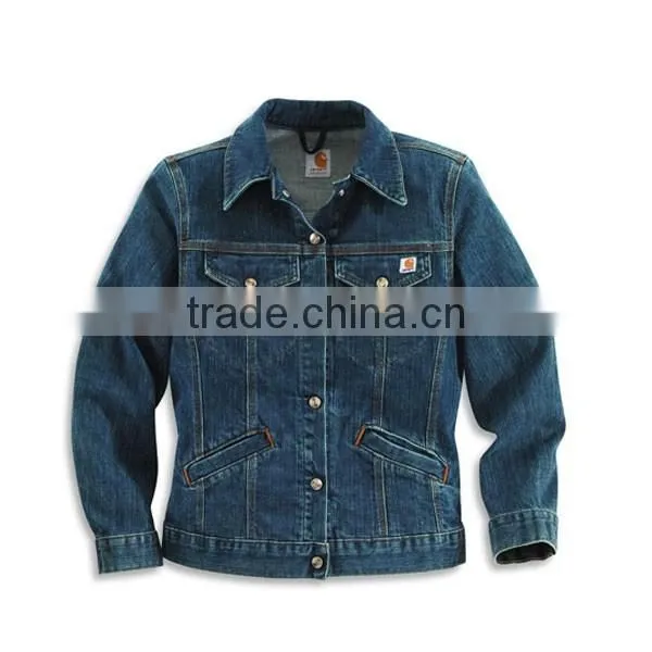 China Clothing Women Denim Jacket Supplier/ Denim Jacket for Women photo-4