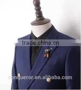 2 Buttons ,double Breast ,Men's Business Suit BSPS0177 photo-2