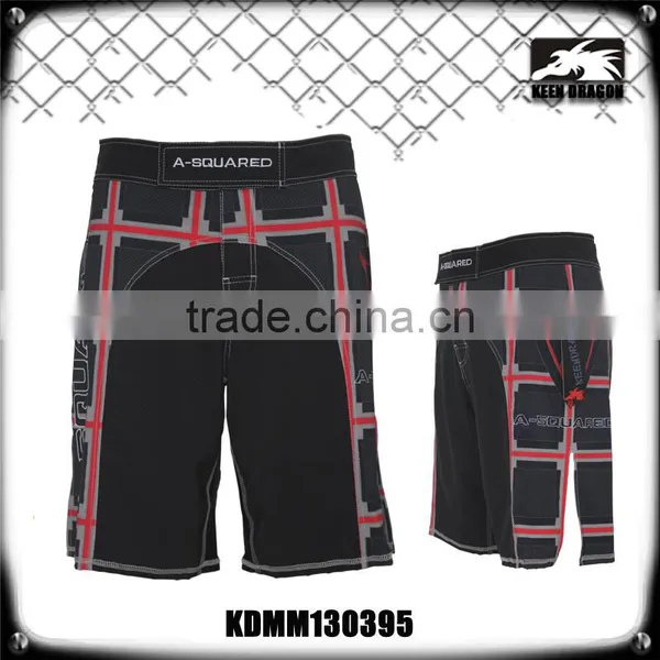Men Cage Boxing Fighting Shorts Custom Sublimation MMA Training Shorts photo-2