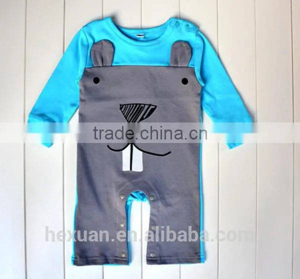 Wholesale Boy Clothes Different Design Long Sleeve Cotton Baby Winter Romper For photo-3