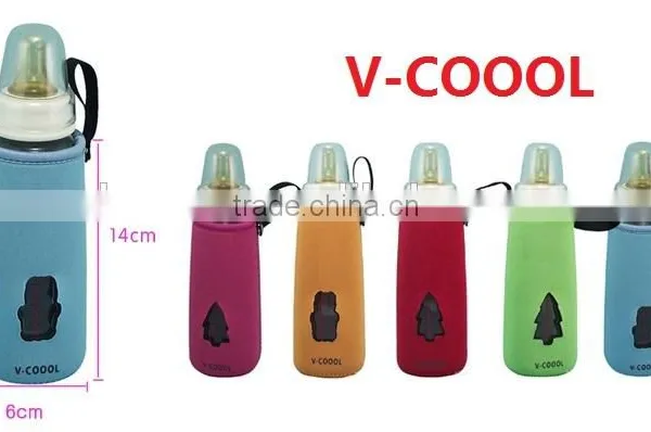Baby Bottle Cover/baby Bottle Holder/neoprene Milk Bottle Holder photo-2
