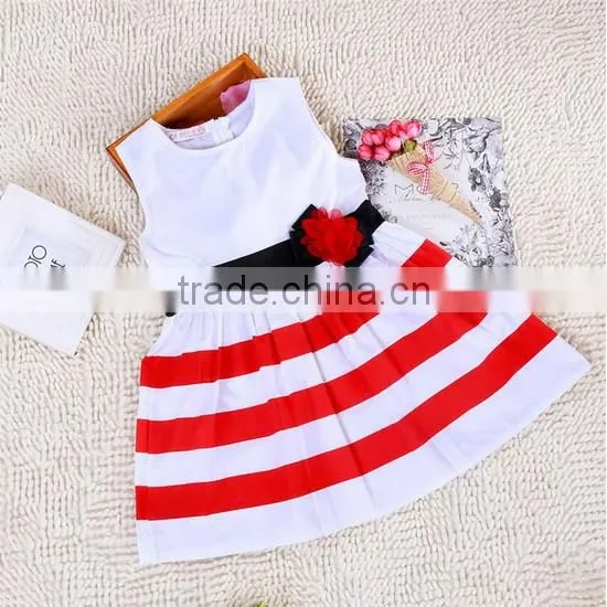 Walson Children Clothes Children Clothing Polka Dot Summer Dress photo-4