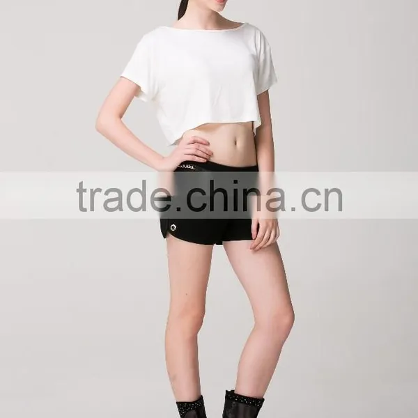 Fashionable Cheap One Piece Tight Short Women Compression Pants photo-6