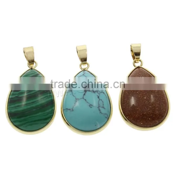 Gemstone Jewelry Gold Pendant Stone Jewelry Wholesale Jewelry photo-3