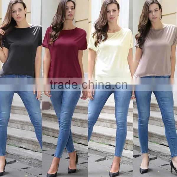 Short Sleeves Custom Printing100% Cotton Custom Women t Shirt photo-2