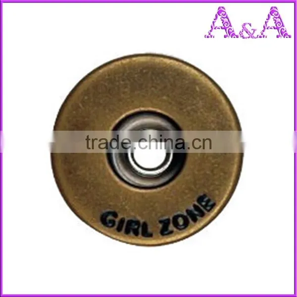 Custom Black Jeans Buttons photo-6