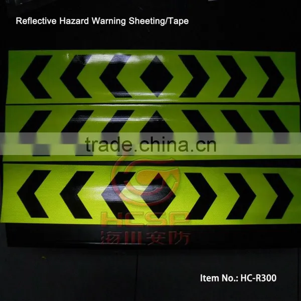 Reflective Sheet Reflective Sheeting Reflective PVC Hazard Warning Sheeting/Tape photo-3