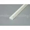 Outside Corner Smooth PVC Trim Profiles With Customized Length , Termite-Proof