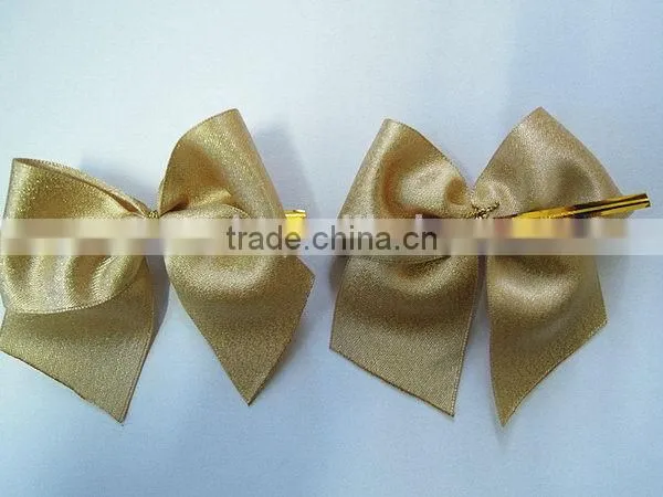 Super Quality Best Sell Handmade Butterfly Small Satin Bows photo-4