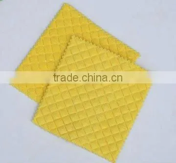 Laser Cutting Microfiber Sponges Cloth Clean Sponge Scourer Pad