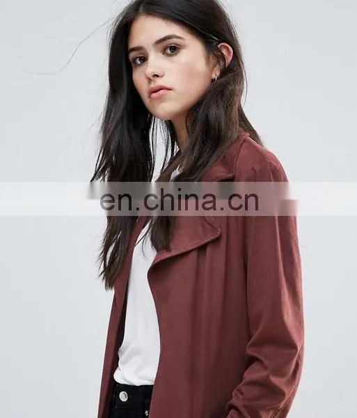 Europe's New Fashion Thin Long Sleeve Women Slim Long Jackets photo-4