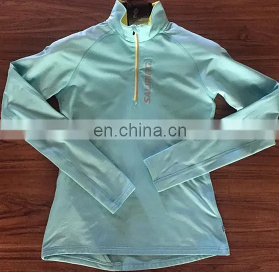 Fashion Stylish Unisex 1/4 Zip Quick Drying Performance Polyester Fleece Pullover Top Made in China photo-3