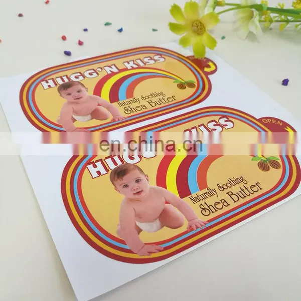 Customized Cheaper Price Piece Cutting Sticker /custom Logo Self Adhesive Sticker for Kids Baby Products photo-6