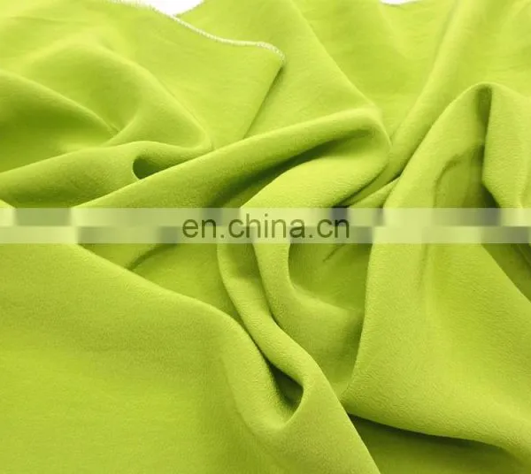 Elegant Softer Plain Color Dye Pure Silk CDC Fabric