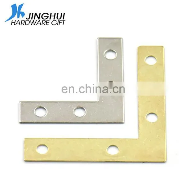 Wood Connector Decorative Metal L Shape Corner Brace Plate