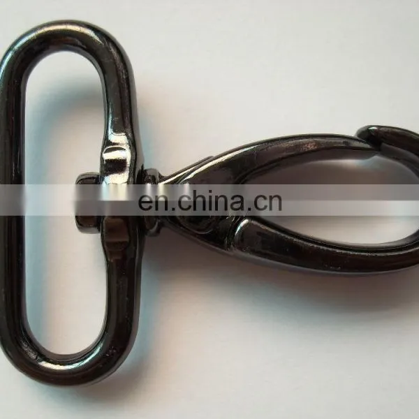 Custom Logo/size/color Metal Snap Hook Gold Snap Metal Keychain photo-3