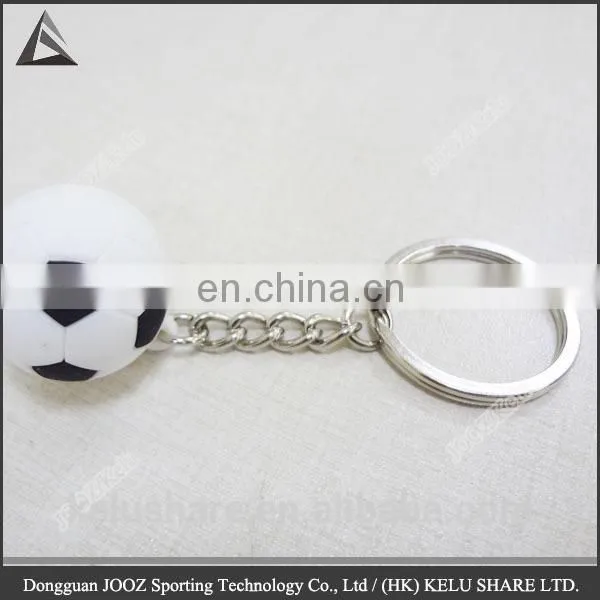 Custom Keychain Silicone Decoration Football Keychain Gift photo-6