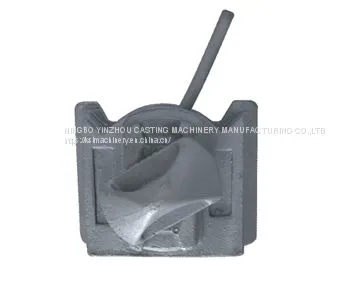 Marine Shipping Container Trailer Semi-automatic Lashing Twist Lock photo-4
