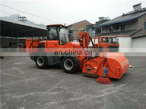 Small Wheel Loader Sweeping Machine for Sale photo-3