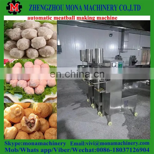 Stuffed Meatball Making Machine/Fish Meat Balls Maker Machine photo-3