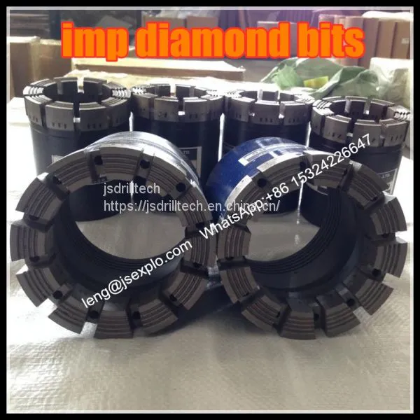 Impregnated Diamond Core Drill Bits, Exploration Drilling Bit, Rock Coring, Geotechnical Drilling, Ore Mining photo-2